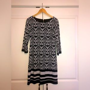 INC, chain pattern, shift dress, great condition. Non-smoking home